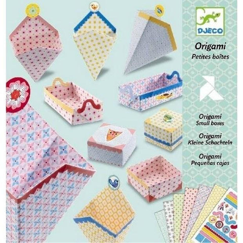 Djeco Origami - Small Boxes - The Toybox NZ Ltd