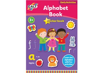 *Galt Alphabet Sticker Book