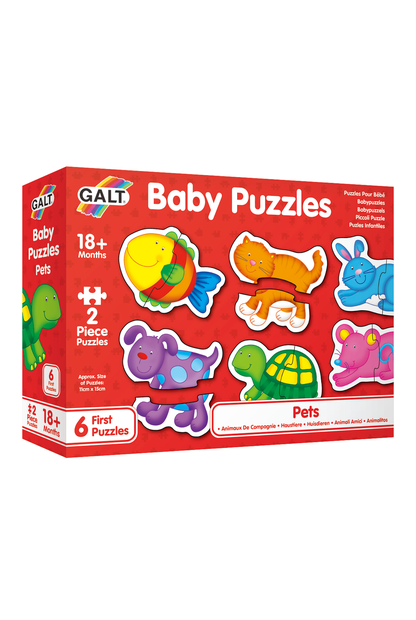 Galt Baby Puzzles - Pets 2pc - The Toybox NZ Ltd