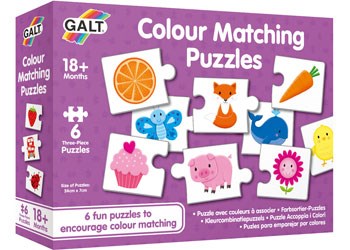 Galt Colour Matching Puzzles - The Toybox NZ Ltd