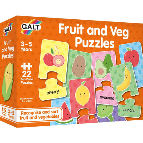 *Galt Fruit & Vege Puzzles