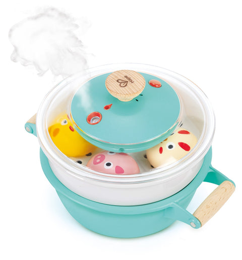 Hape Little Chef Cooking & Steam Playset Plus