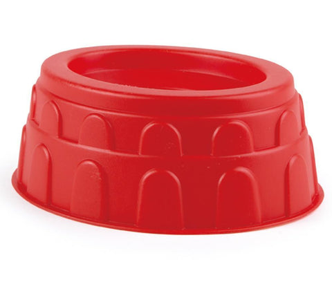 The Hape Sand Toy Colosseum Mould on a white background