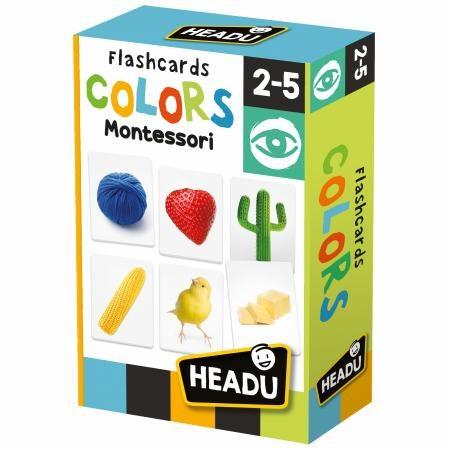 HeadU Flashcards Colours Montessori - The Toybox NZ Ltd