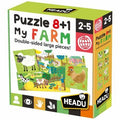 HeadU Puzzle 8+1 Farm - The Toybox NZ Ltd