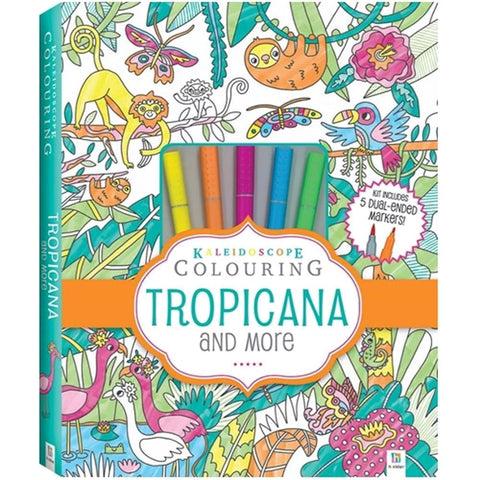 Hinkler Kaleidoscope Colouring - Tropicana and more