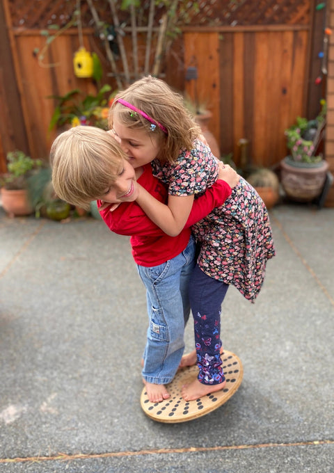 Kinderfeets Bamboo Balance Disk – The Toybox NZ Ltd