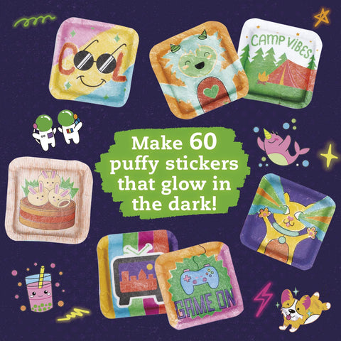 Klutz Glow in the Dark Puffy Stickers