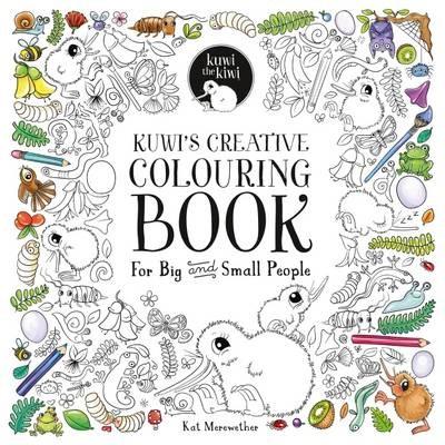 Kuwi's Creative Colouring Book The Toybox NZ Ltd
