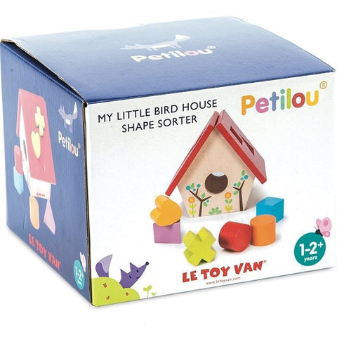 *Le Toy Van Little Bird House Shape Sorter