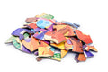 Colourful dinosaur magnets from the mierEdu Magnetic Art Case