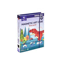 mierEdu Magnetic Art Case Dino World pack with 68 magnets