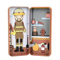 MIEREDU  Travel Magnetic Puzzle Box - Dream Big Series Firefighter - The Toybox NZ Ltd