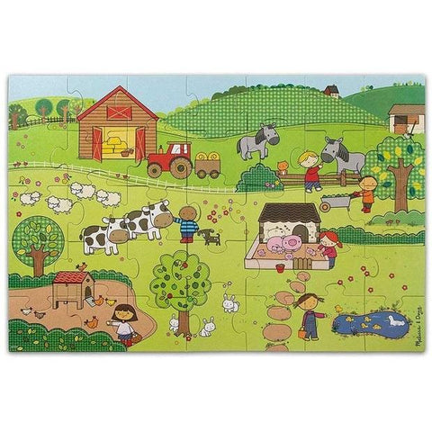 Melissa & Doug Giant Floor Puzzle - On the Farm (35 pc) - The Toybox NZ Ltd