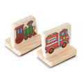 Melissa & Doug Wooden Stamp Set - My First Vehicles - The Toybox NZ Ltd