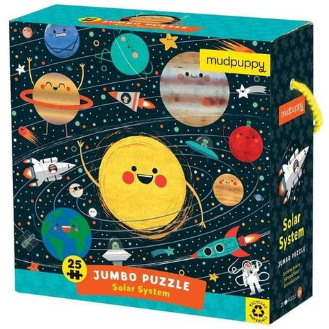 Mudpuppy 25pc Jumbo puzzle - Solar System - The Toybox NZ Ltd