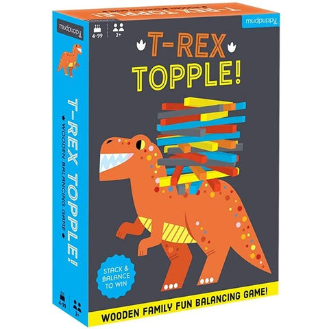 Mudpuppy T-Rex Topple Balancing Game