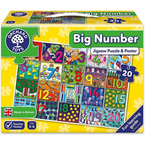 *Orchard Toys Big Number Puzzle & Poster
