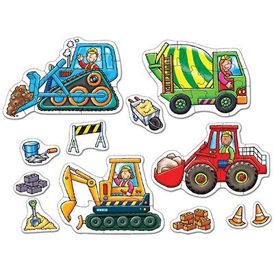 Orchard Toys Big Wheels Puzzles - The Toybox NZ Ltd