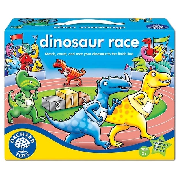 Orchard Toys Dinosaur Race Game | Educational Board Games at The Toy ...