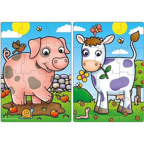 Orchard Toys First Farm Friends Puzzles - The Toybox NZ Ltd