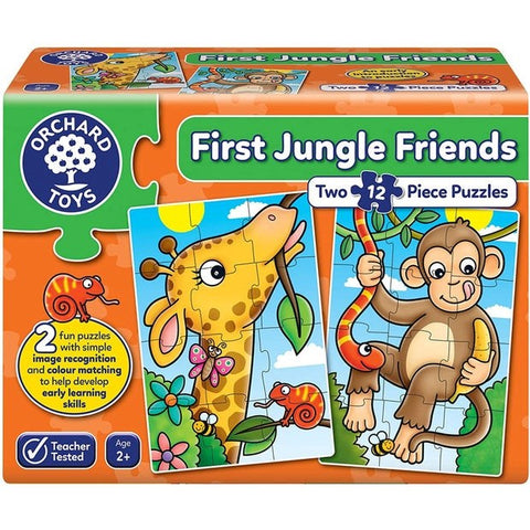 Orchard Toys First Jungle Friends Jigsaw Puzzles - The Toybox NZ Ltd