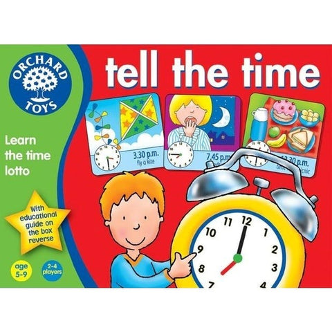 Orchard Toys Tell the Time Game - The Toybox NZ Ltd