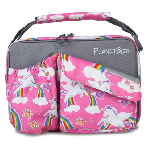 Rover/ Launch Carry Bag in Unicorn Magic by PlanetBox