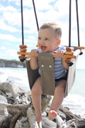 SOLVEJ Baby Toddler Swing - Classic Taupe SolveJ