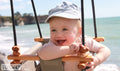 SOLVEJ Baby Toddler Swing - Classic Taupe SolveJ