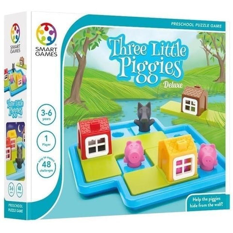 Smart Games Three Little Piggies - The Toybox NZ Ltd