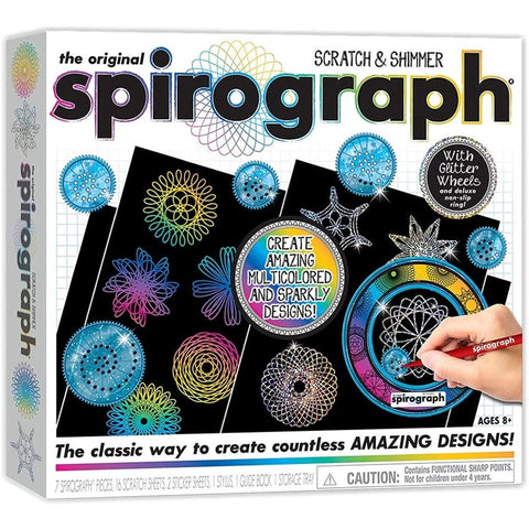 Spirograph Original Scratch & Shimmer Set