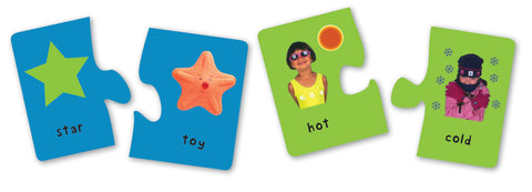 U.Games First 100 Shapes & Opposites Puzzle Cards