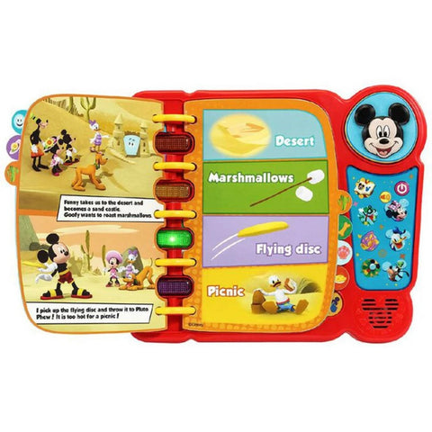 VTech Mickey Mouse Funhouse Explore and Learn Book
